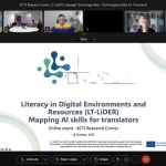 Участь у вебінарі «Digital Skills for Modern Linguists»