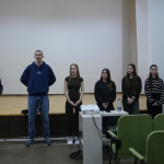 Зустріч з екс-бійцем підрозділу «Азов»  Олександром «Таклбері» Гаврилюком.